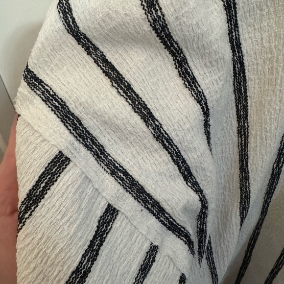 Anthropologie White and Black Knit Top - Picture 5 of 5